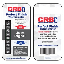 Perfect Finish Rod Building Thermometer