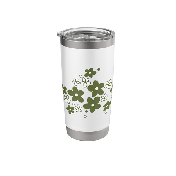 Vintage Pyrex Spring Blossom, Retro Kitchen Stainless Steel Insulated Tumbler