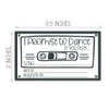 50 Retro Cassette Promise to Dance Cards - Song Request