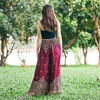 Lannaclothesdesign Palazzo Pants for Women Wide Leg Boho Harem Yoga
