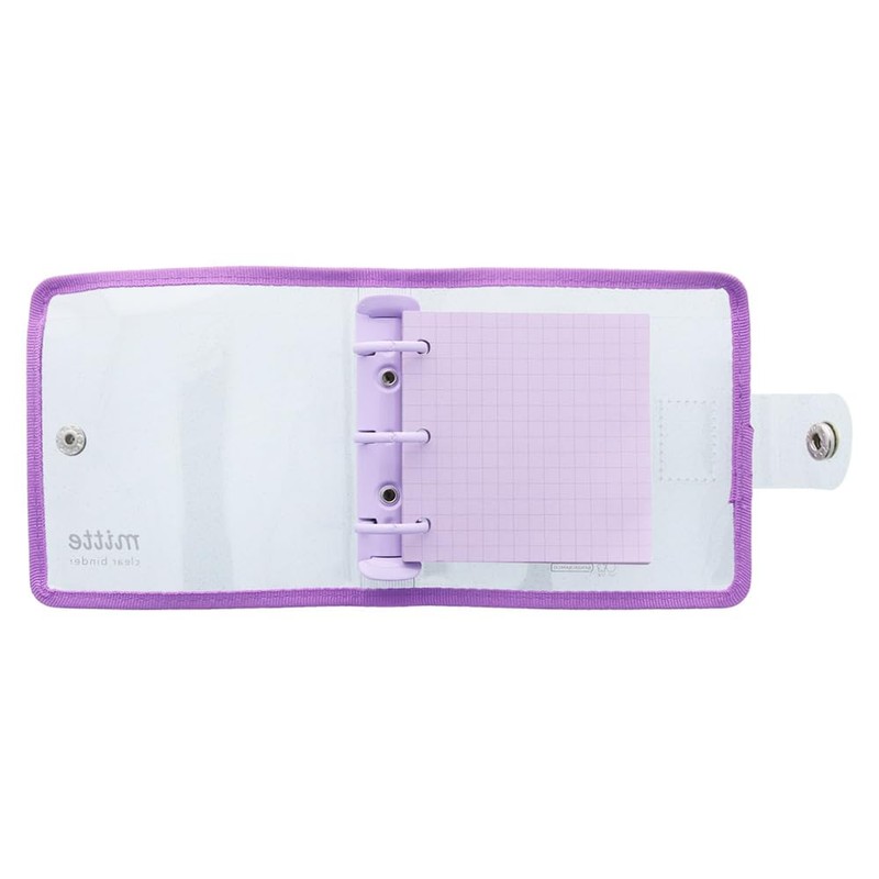 Sunstar Stationery S2138867 Binder Mitte Neon Glitter Violet x Lime