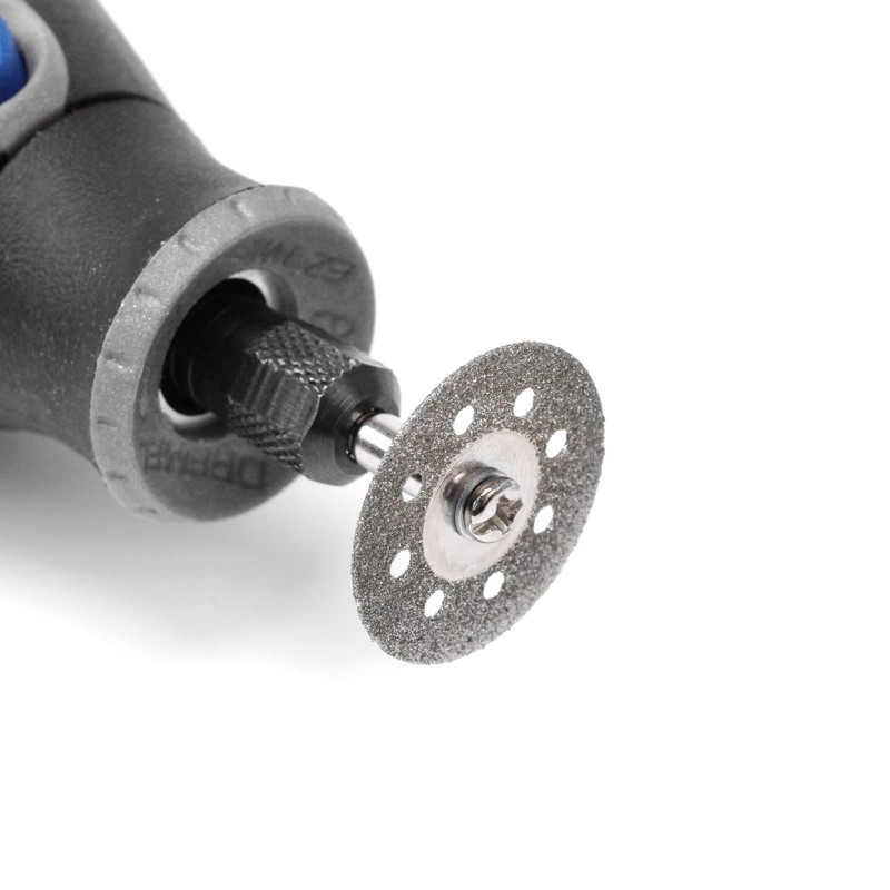 ChilternCasa 25mm 1" Diamond Cutting Wheel, 3mm 1/8 Inch Mandrel