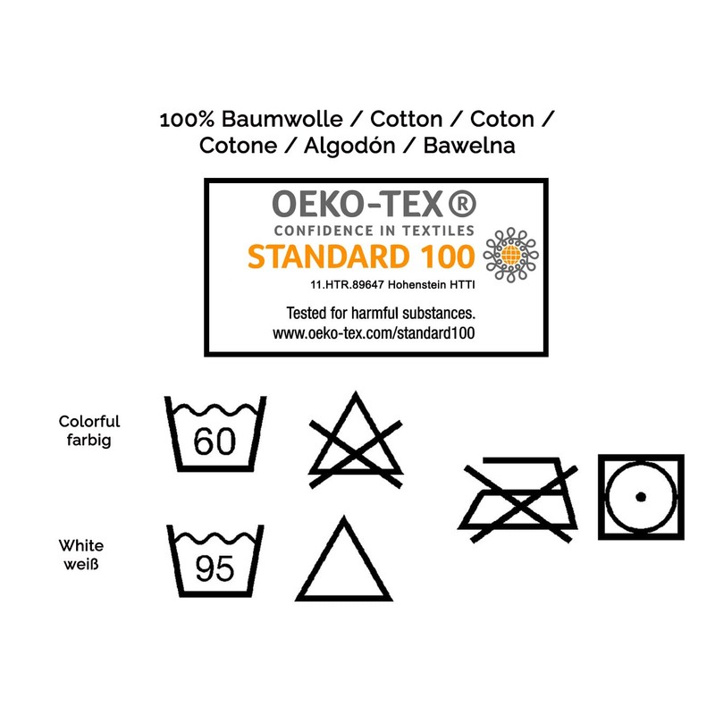 ZOLLNER Set of 10 Guest Towels with Waffle Pattern, Size