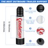 Outboard Transom Saver Trailering Support and Steer Stops, Wedge Outboard