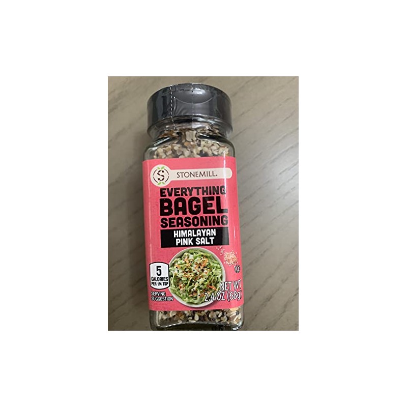 Millstone Stonemill Everything Bagel Seasoning Himalayan Pink Salt