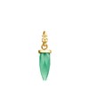 TOUS Chrysoprase Tiny Prism Pendant