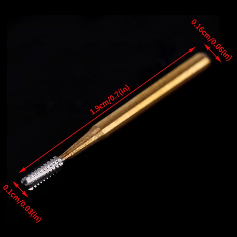 10pcs /set High Speed Dental Tungsten Steel Crown Metal Cutting