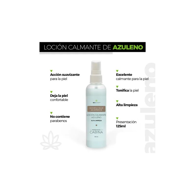 Loción Facial Calmante Y Desensibilizante Azuleno Ph6 125 Ml