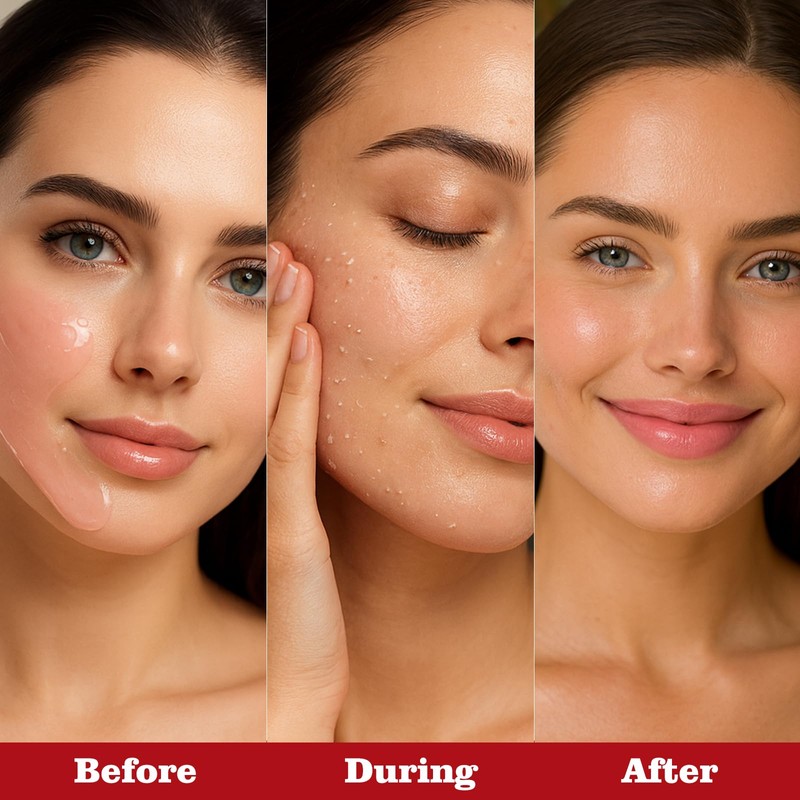 OUPEICHARM Rose Blackhead Cleasing Gel for Face Nose Body,Deep Cleaning,Moisturizing,Oil