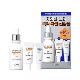 SellerHub [셀러허브]아이오페 UV쉴드 선앰플 40ml 기획 (+레티놀세럼10ml +선앰플 20ml) x3SET (AD) (S33558843) [Iope] UV Shield Sun Ampoule 40ml Set (+Retinol Serum 10ml + Sun Ampoule 20ml) x3SET (AD) (S33558843) [Basic]
