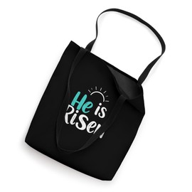Easter He Is Risen Tote Bag