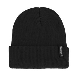 Zando Unisex Baby Beanie - Cute Kids Winter Hat, Soft & Warm for Baby Boy & Girl, Toddler to Newborn, Pure Black, 0-3T