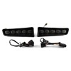 Led DRL Fog Lights with Amber Turn Signal for Bronco