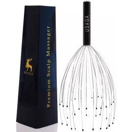 USAGA 36 Fingers Head Massager Scalp Massager Head Scratcher for Head Body Relax
