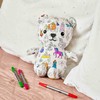 eatsleepdoodle Colour In Fairytale Bear Colouring Plush w/ 10pk Washable