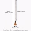 2 Pcs Light Pull Chain, 50cm Crystal Pull Chain Extension,