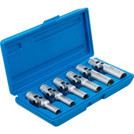 6-piece Joint Socket Set for Glow Plugs 3/8'