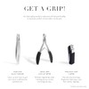 Tweezerman Wide Grip Extra Large Slant Tweezer, Stainless Steel (Pack