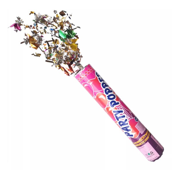 Comecializadora Sesuconsa Bazuca Lanzador Confeti Cañon Party Popper 100cm Pack