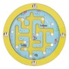 Balance Maze Game Double Sided Educational Round Portable Wooden Ball