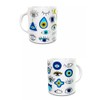 Taza Cerámica 11oz Ojo Turco Regalo