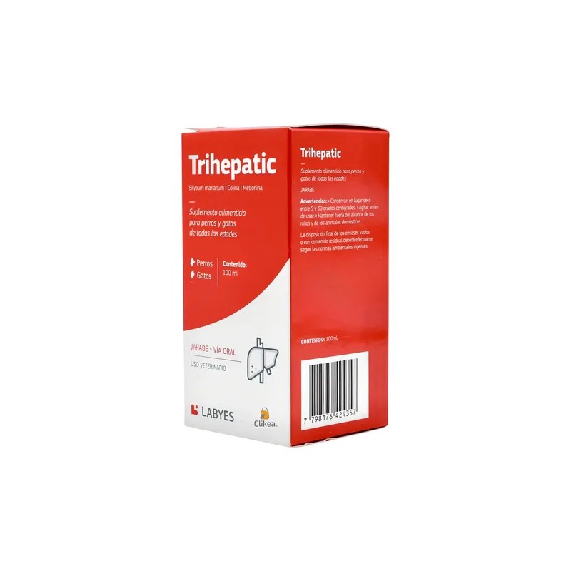 Trihepat Labyes 100 Ml Protector Hepático, Perro Y Gato