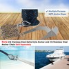 Premium Anchor Rope 50 ft x 3/8 inch, Solid Braid