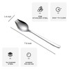 6 Pack Sporks Stainless Steel Forks and Spoons, Muulaii Metal