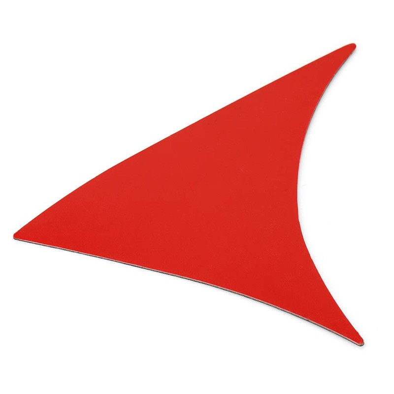 EVGATSAUTO Rear Window Side Wing Cover, Pack of 2 Carbon