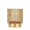 DASITON Makeup Brush holder Organizer,Crystal Cosmetic Makeup Brush Glass Brushes