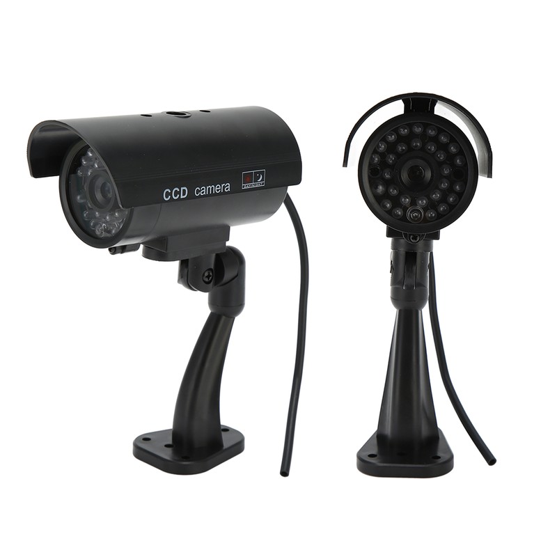 Dummy Security Camera Fake CCTV Simulated Surveillance Security Camera with