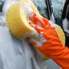 benkyue 洗車スポンジセット 5個セット ワックススポンジ 水洗い コーティング車用 洗車用品 厚く 吸水性 掃除