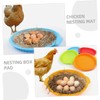 BESPORTBLE 2pcs Box Chicken Coop Mat Chicken Wire Hens Chicken