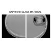 Watch Glass Sapphire Crystal Lens Calendar Window Magnification Transparent Rounded
