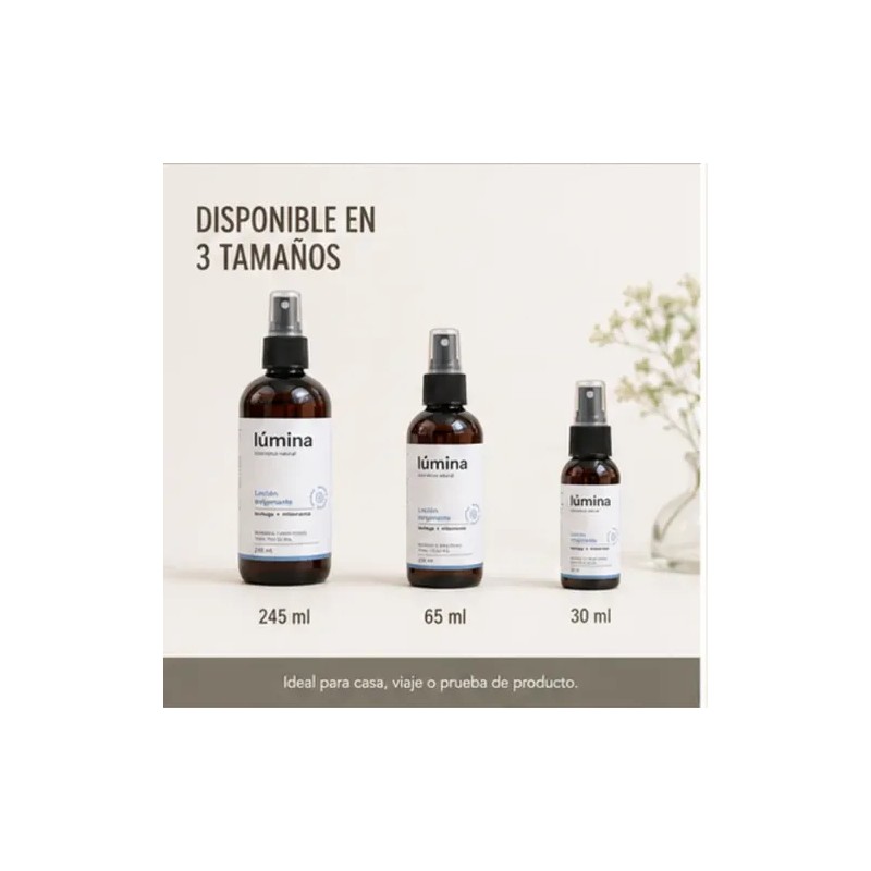 Tonico Micelar Facial Locion Oxigenante Lumina 245ml
