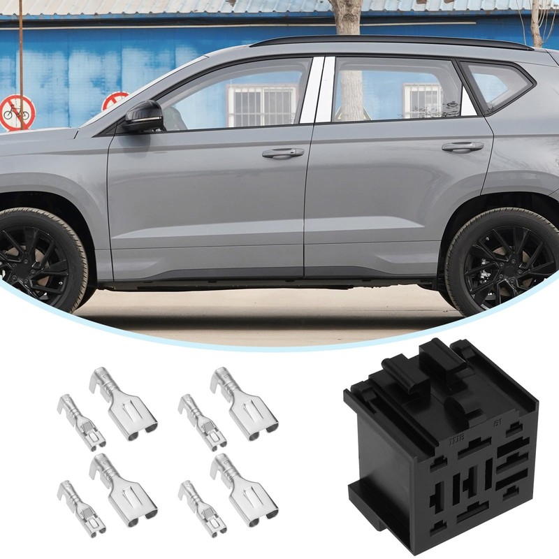 Be In Your Mind 2 Sets Car Relay Plug 9-Pin