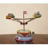 Nostalgia Tin Toy Carousel Rocket