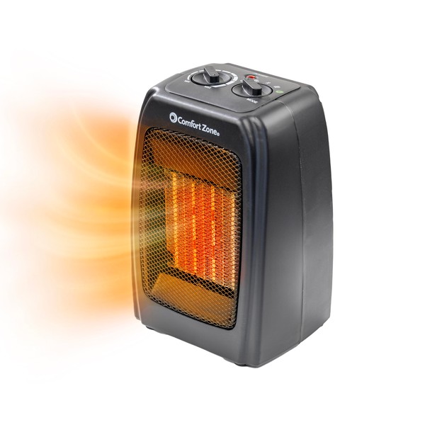 Comfort Zone CZ442E Personal Energy Save Ceramic Heater - 1500W