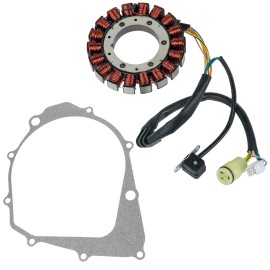 Celox Stator & Gasket for Yamaha Warrior 350 YFM350 YFM-350 2002-2004