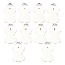 10 Pzs Long Life Pad Electrodo Repuesto Para Equipos Omron                                                                                            