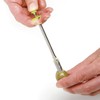Norpro 1363 Stainless Steel Olive Stuffer, with Comfort Grips, Green