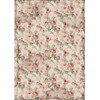 Stamperia A4 Rice Paper for Decoupage - House of Roses - Fabric