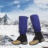 Colored long spats for all seasons waterproof hiking spats red 10ea
