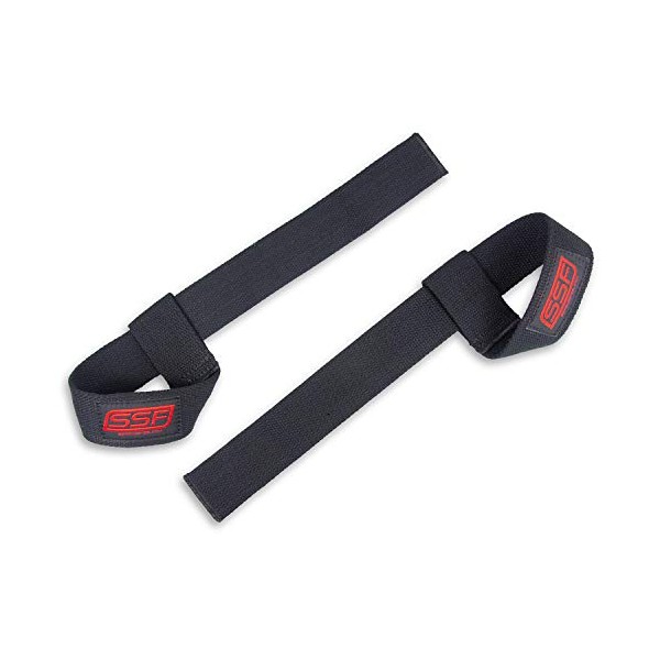 SERIOUS STEEL FITNESS Extra Large Lifting Strap 1.75" (inches Wide) Lifting Straps (Axle Strap) | Ideal for deadlifting | Comfortable and Secure Lifting Straps
