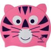 Energetics SIL Unisex Children's Swimming Cap, Pink, One Size