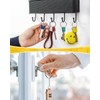 85 Pcs Key Ring Hoop, Caianwin 25mm Split Rings Round