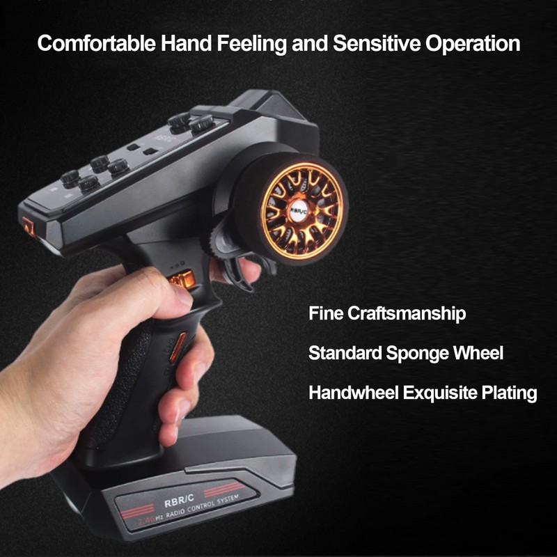 RC Transmitter Receiver 2.4 Ghz 6 Channel 400meters Sensitive Ergonomics