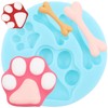 Cat Paw Fondant Mold Dog Paw Bone Silicone Mold