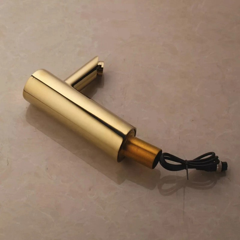 washly Hands Free Gold Automatic Sensor Bathroom Basin Faucet Touchless