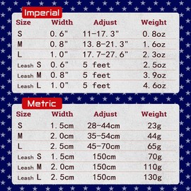 American Flag Dog Leash - Premium Nylon, Durable & Comfortable, 360° Rotating Metal Clip, Anti-Tangle Design, Ideal for Small to Medium Dogs (Leash S)